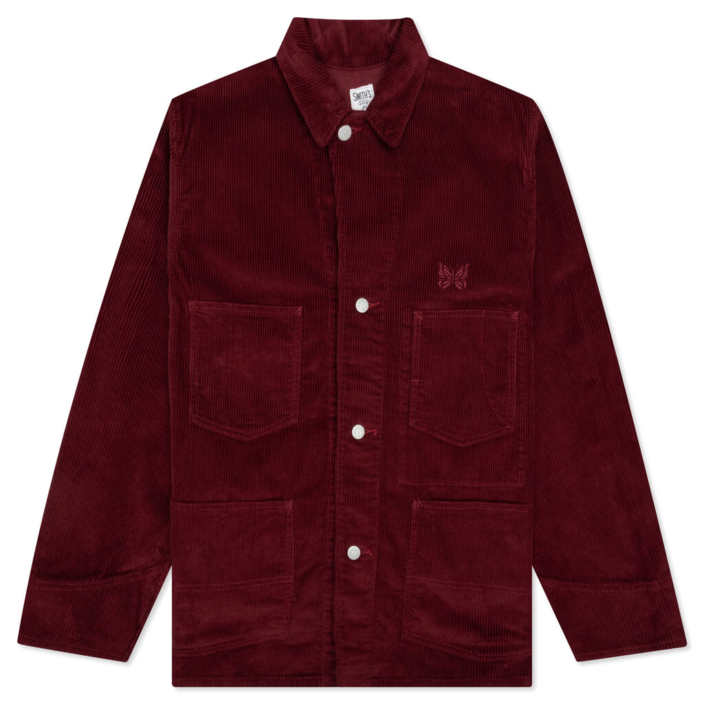 Needles x SMITH'S Coverall 8W Corduroy - Red
