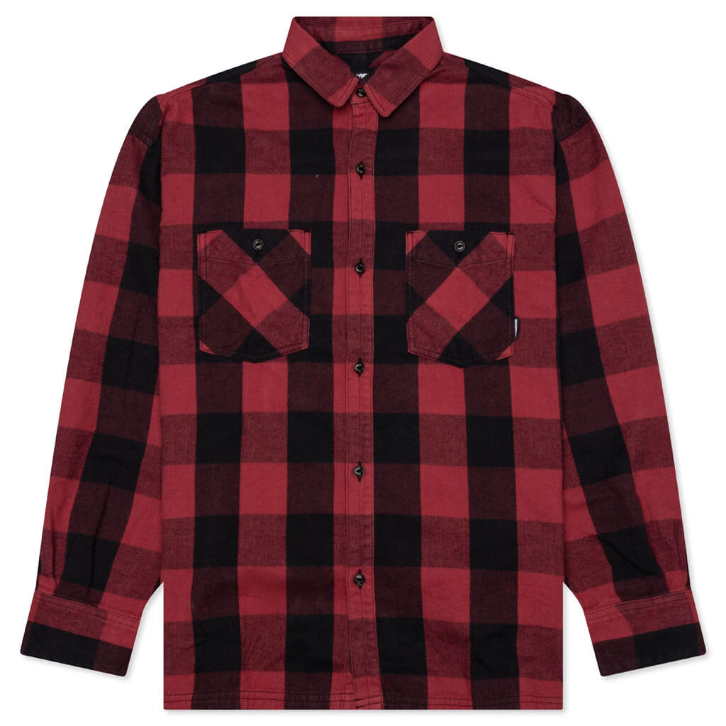 Buffalo Check L/S Shirt - Red