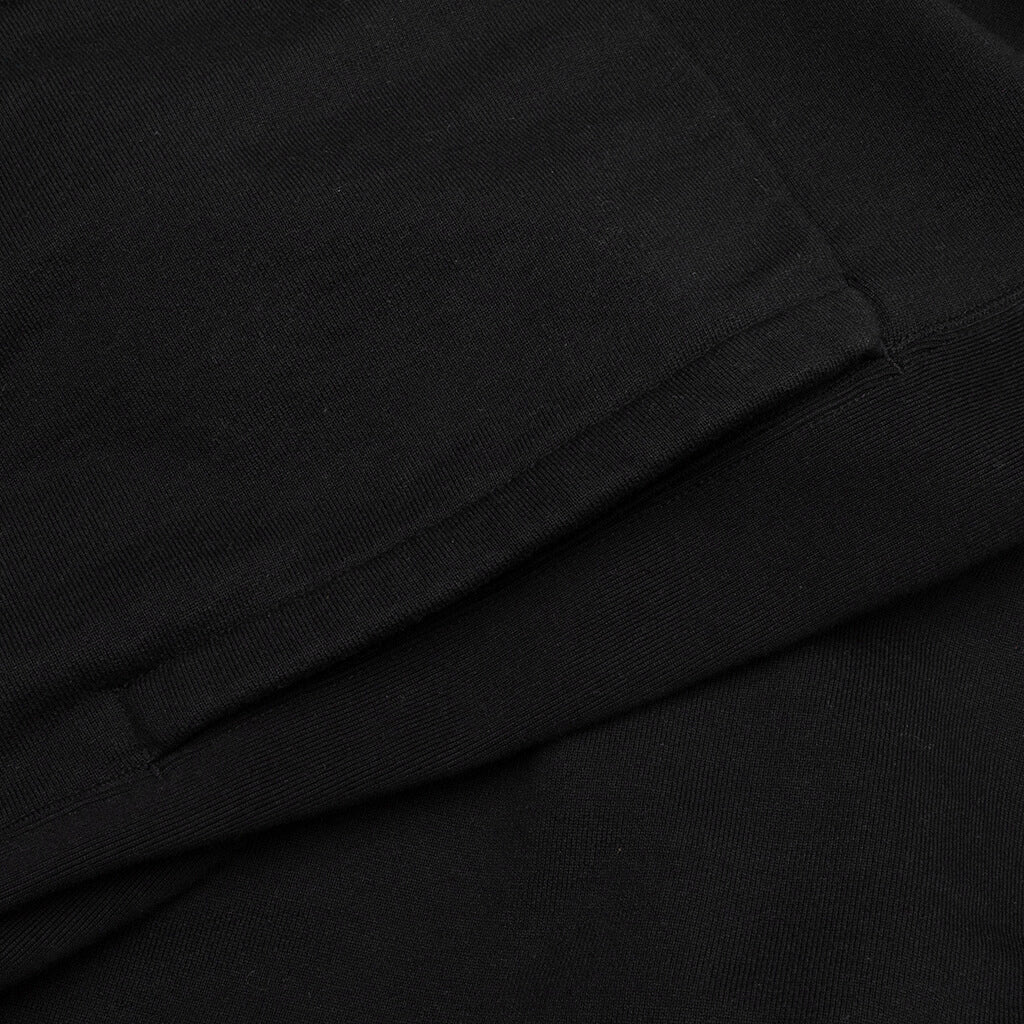 JERSEY / C-HOODED L/S - Black, , large image number null