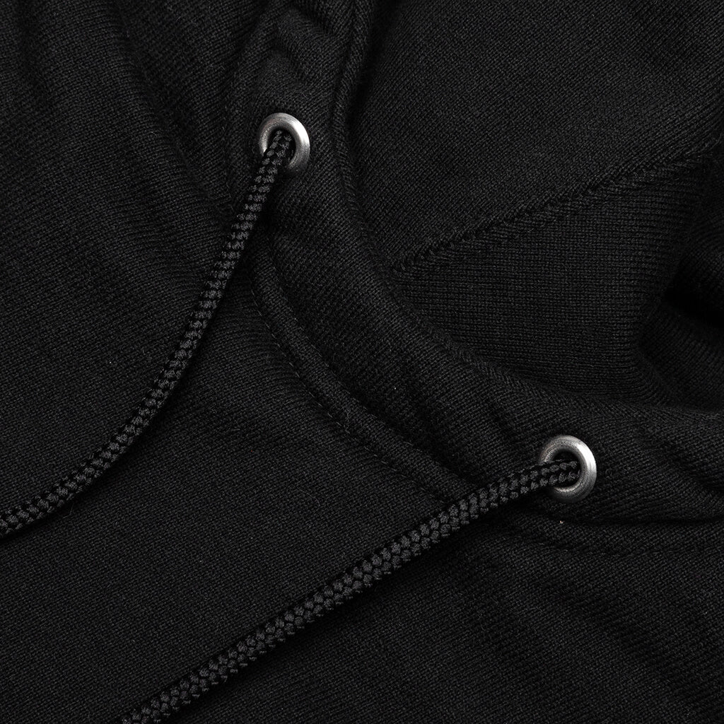 JERSEY / C-HOODED L/S - Black, , large image number null