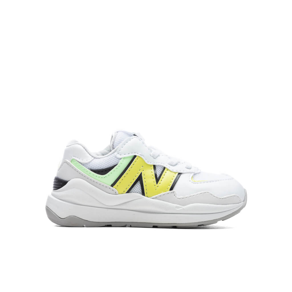 Toddler 57/40 - White/Lemonade