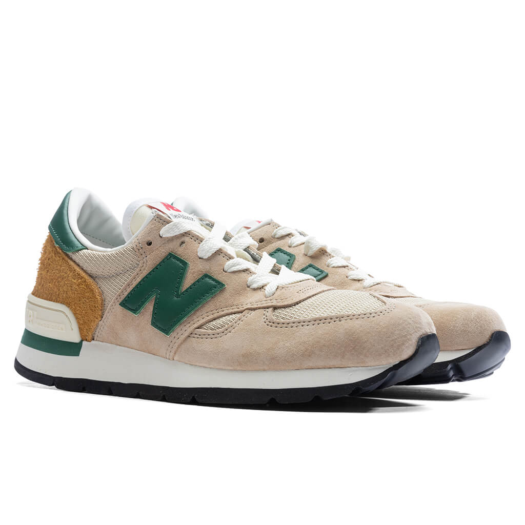 990v1 - Tan/Green