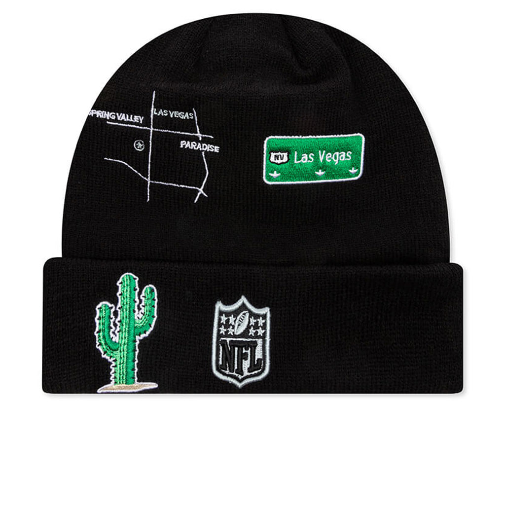 City Transit Knit Beanie - Las Vegas Raiders, , large image number null