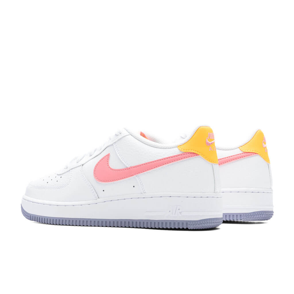 Air Force 1 (GS) - White/Coral Chalk/Laser Orange, , large image number null