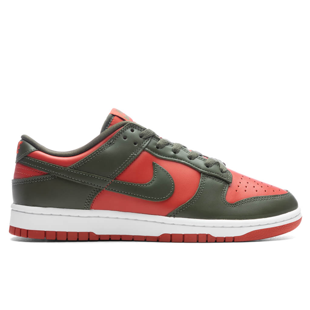 Dunk Low Retro - Mystic Red/Cargo Khaki/White