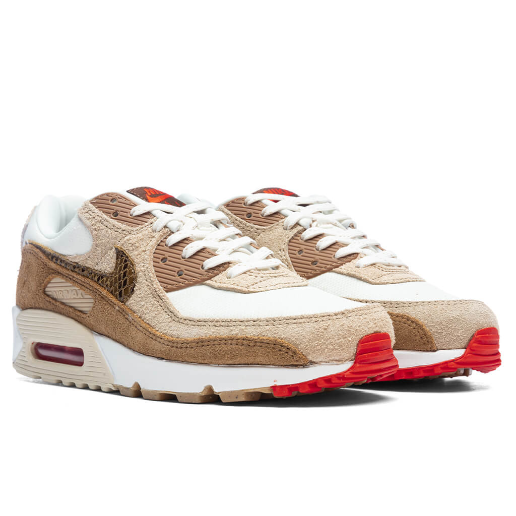 Women's Air Max 90 SE - Pale Ivory/Picante Red/Summit White