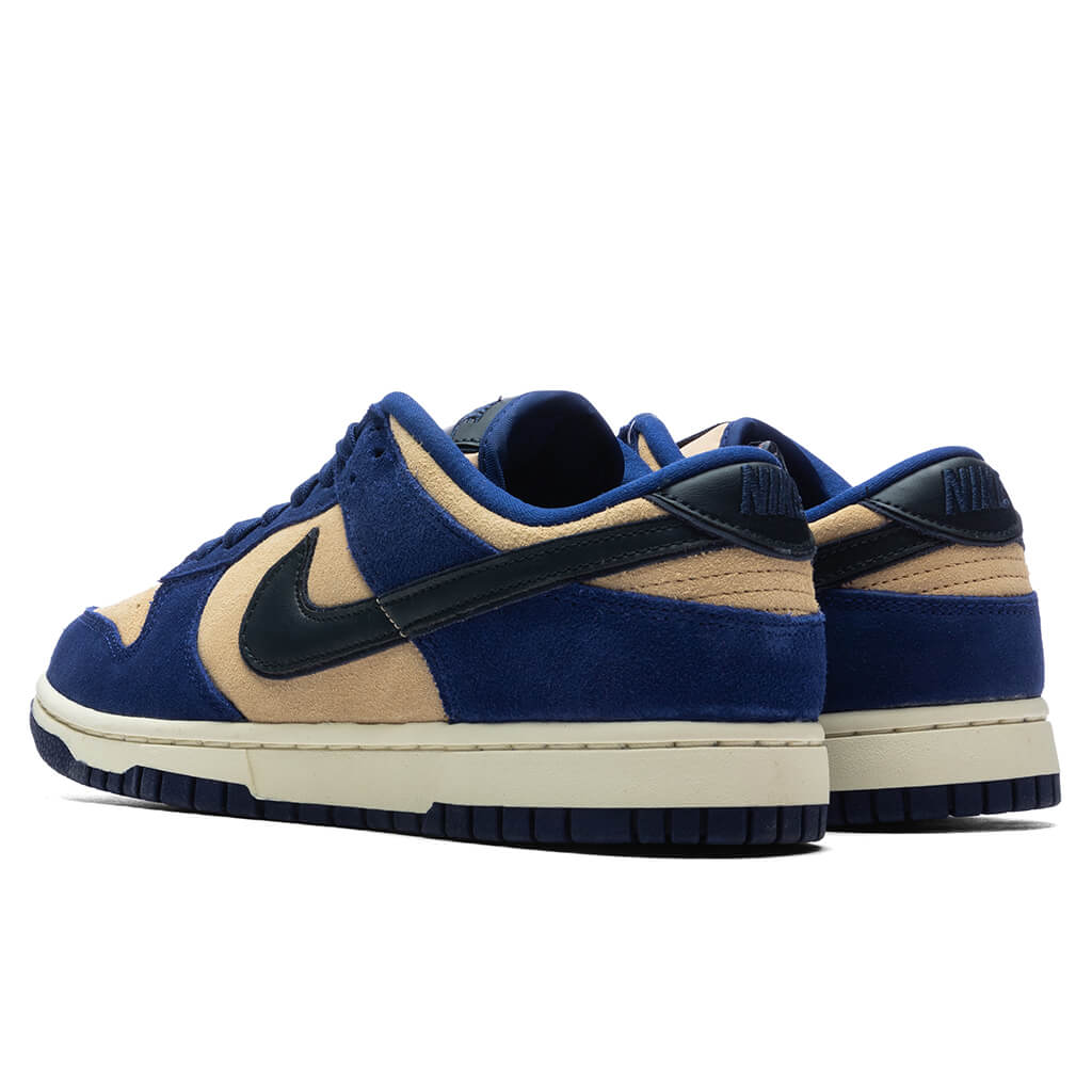 Womens Dunk Low LX - Deep Royal Blue/Dark Obsidian/Sesame, , large image number null