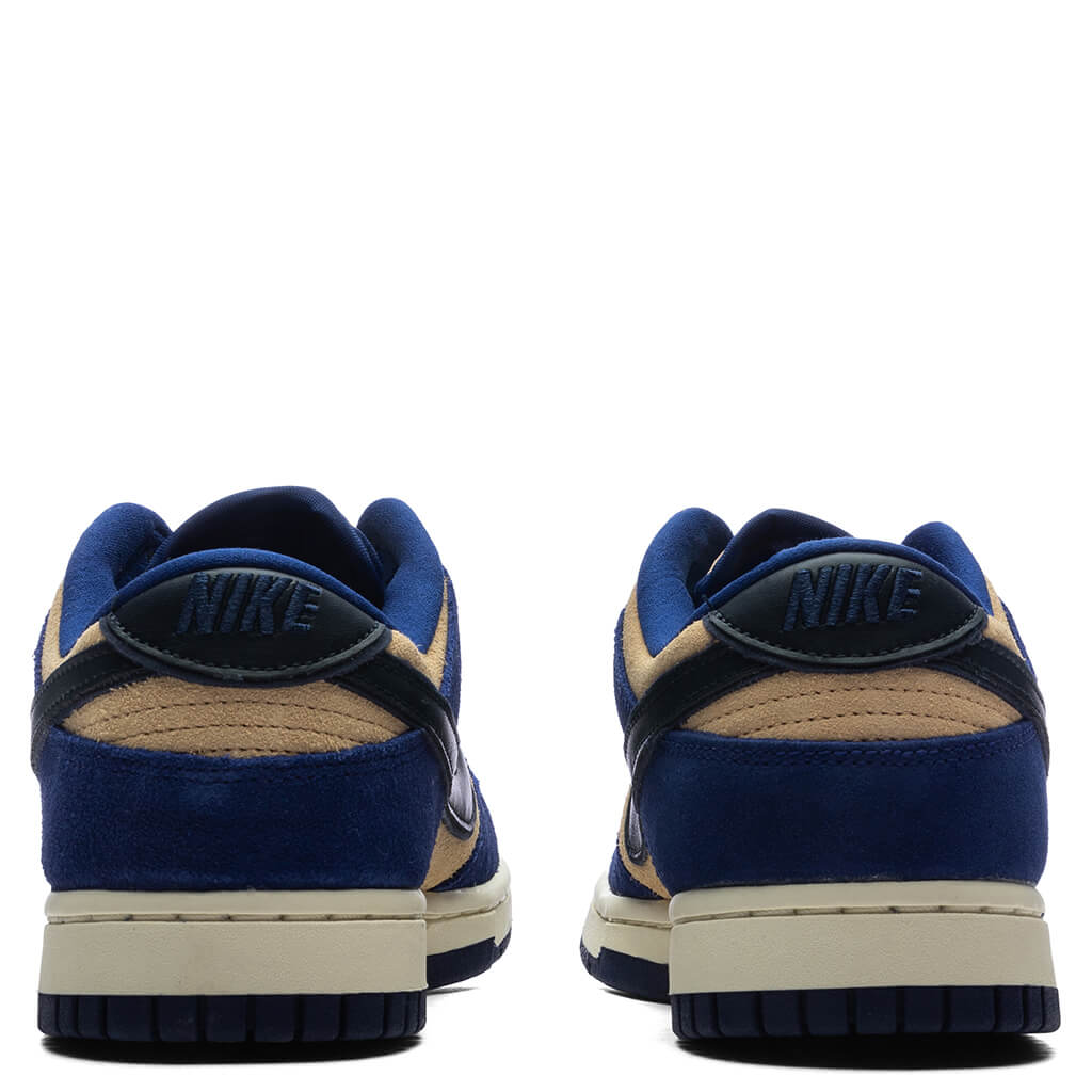 Womens Dunk Low LX - Deep Royal Blue/Dark Obsidian/Sesame, , large image number null