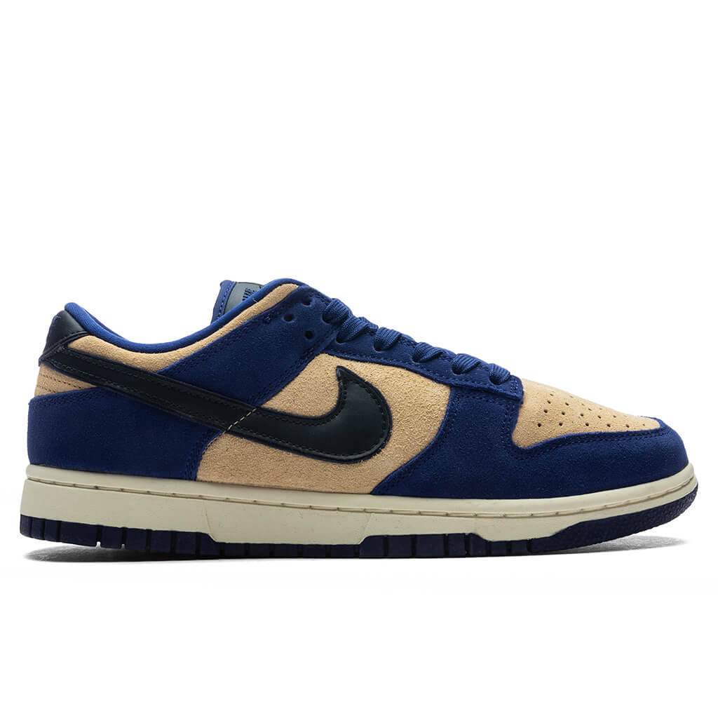 Womens Dunk Low LX - Deep Royal Blue/Dark Obsidian/Sesame, , large image number null