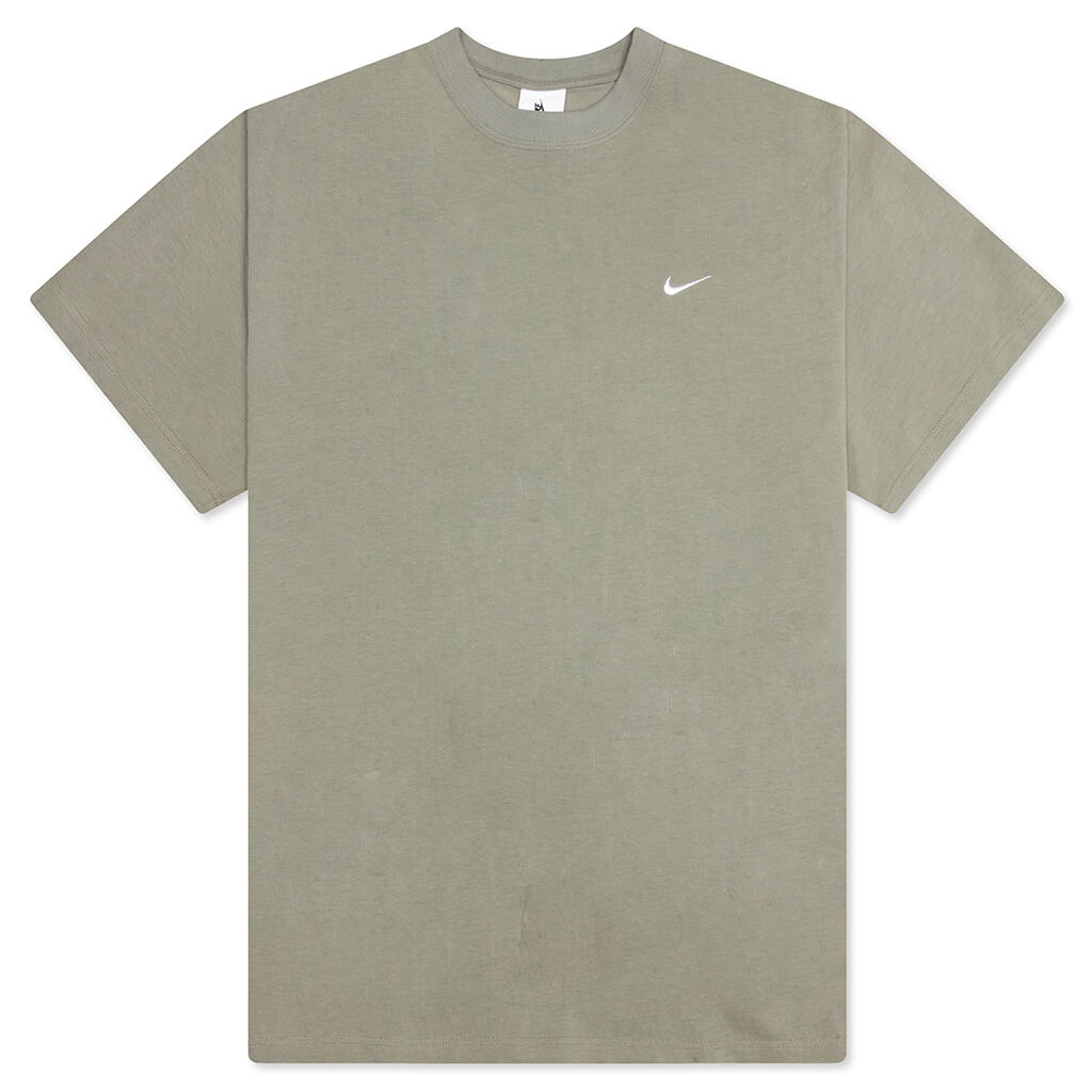 NikeLab Heavyweight T-Shirt - Light Army/White