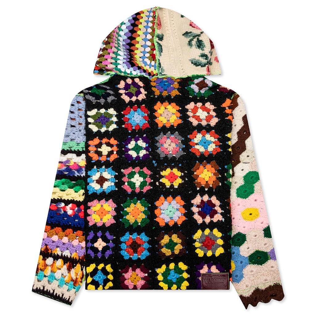 Nonna's Hand Knit Hoodie - Multi