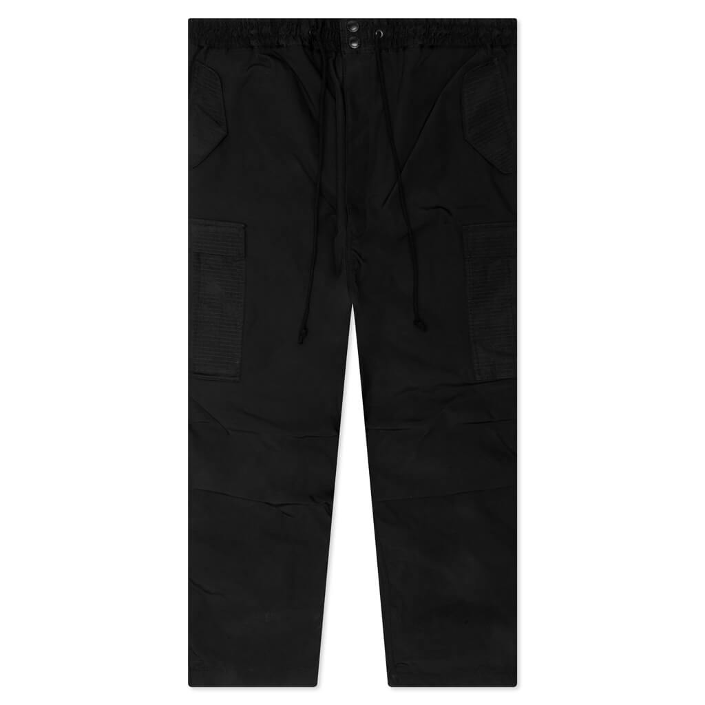 Nylon Cargo Pants - Black, , large image number null
