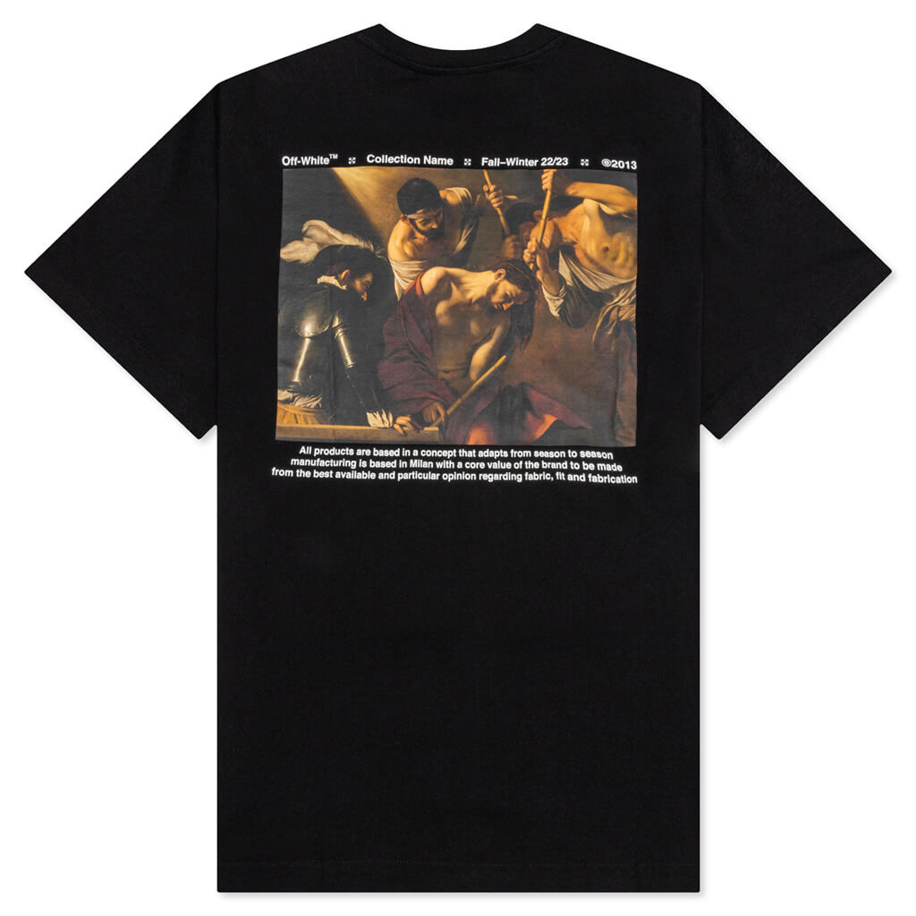 Caravaggio Crownin Skate S/S Tee - Black/White, , large image number null