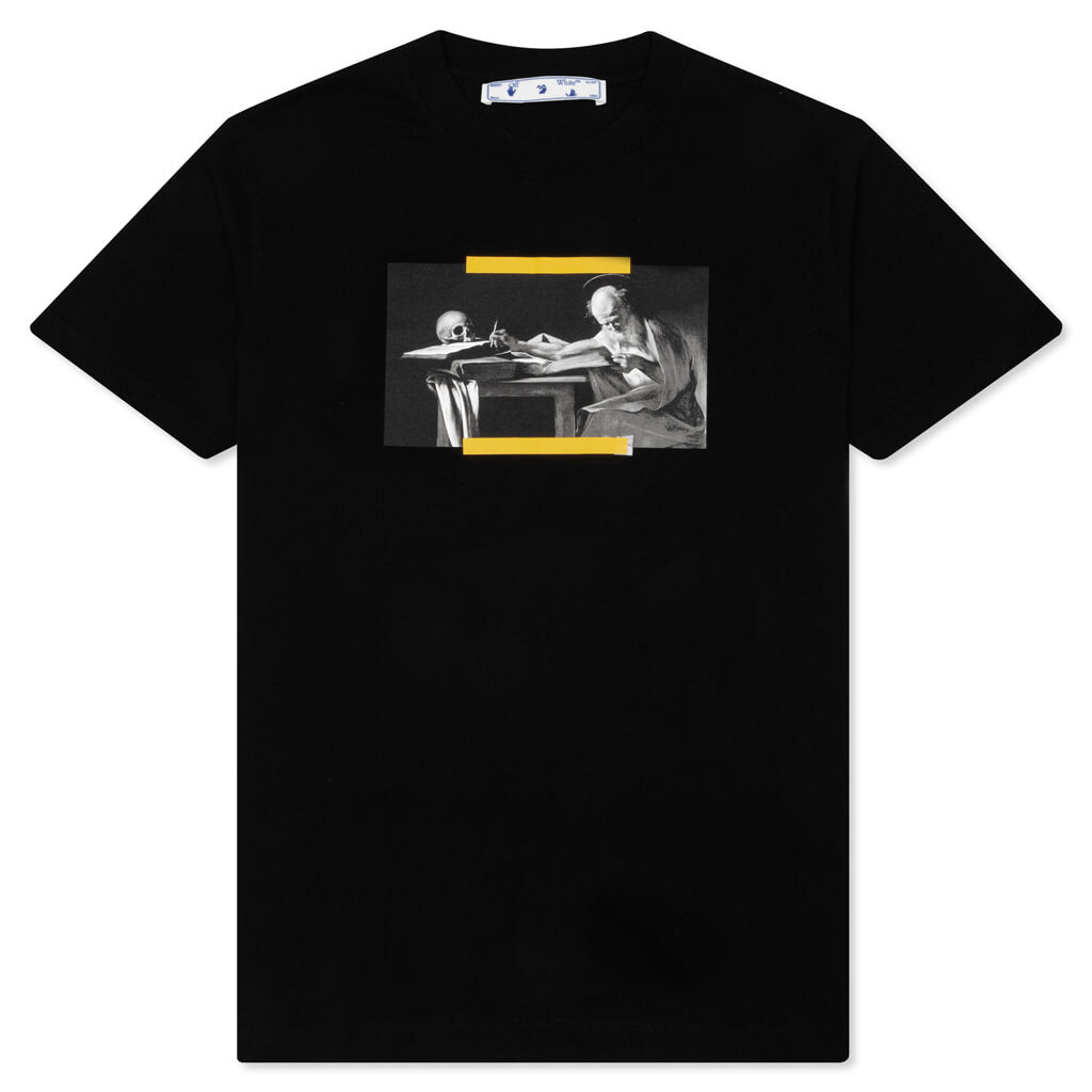 Caravaggio Painting S/S Slim Tee - Black/Multi