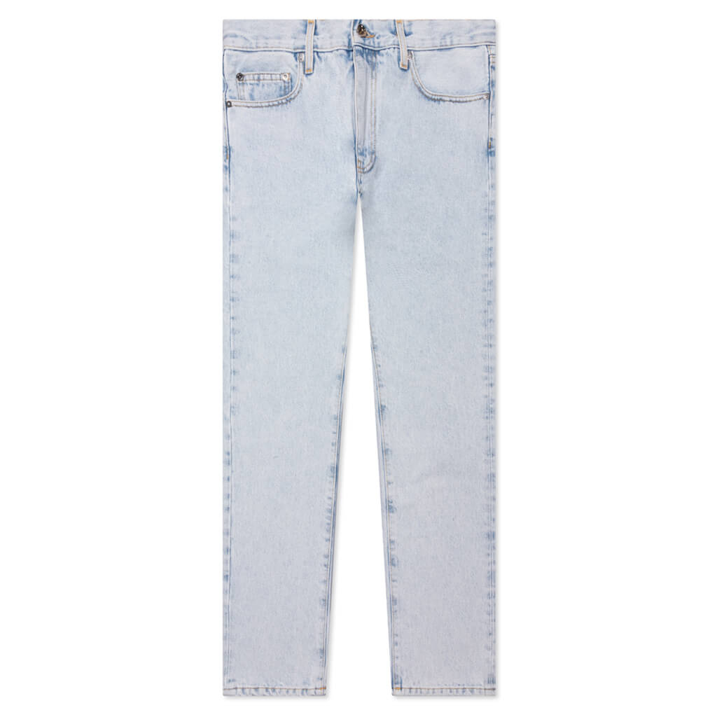Diag Tab Slim Jeans - Bleach Blue