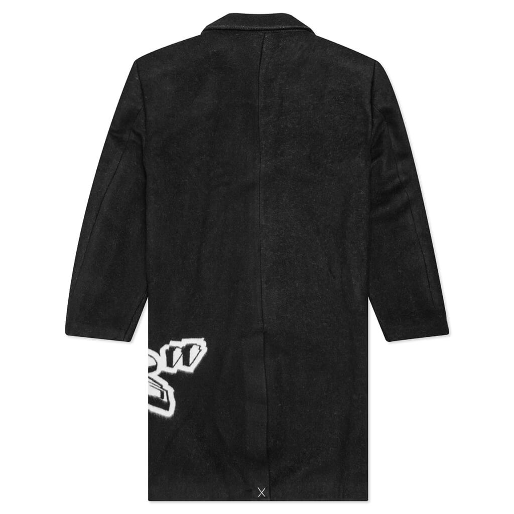 Graff Wool Skate SB Coat - Black/White