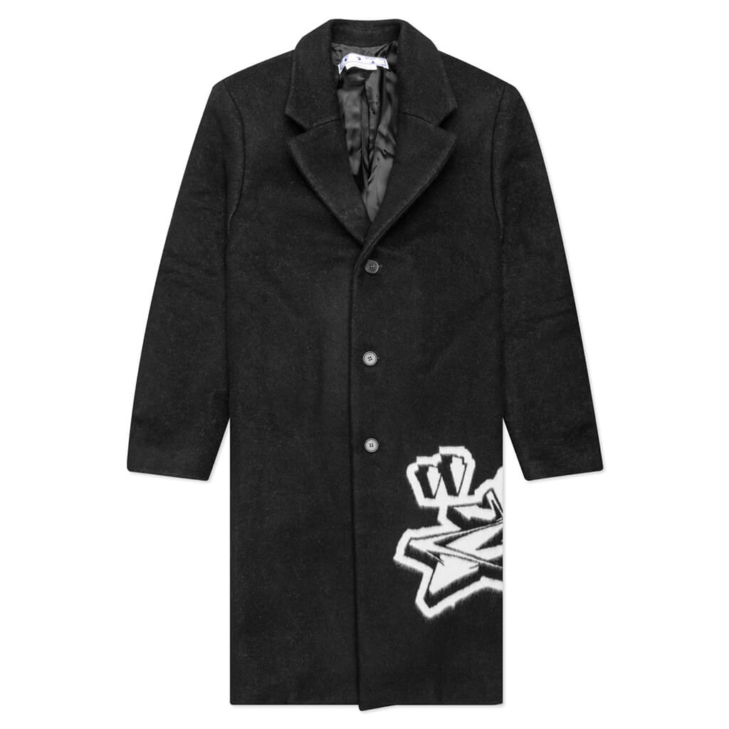 Graff Wool Skate SB Coat - Black/White