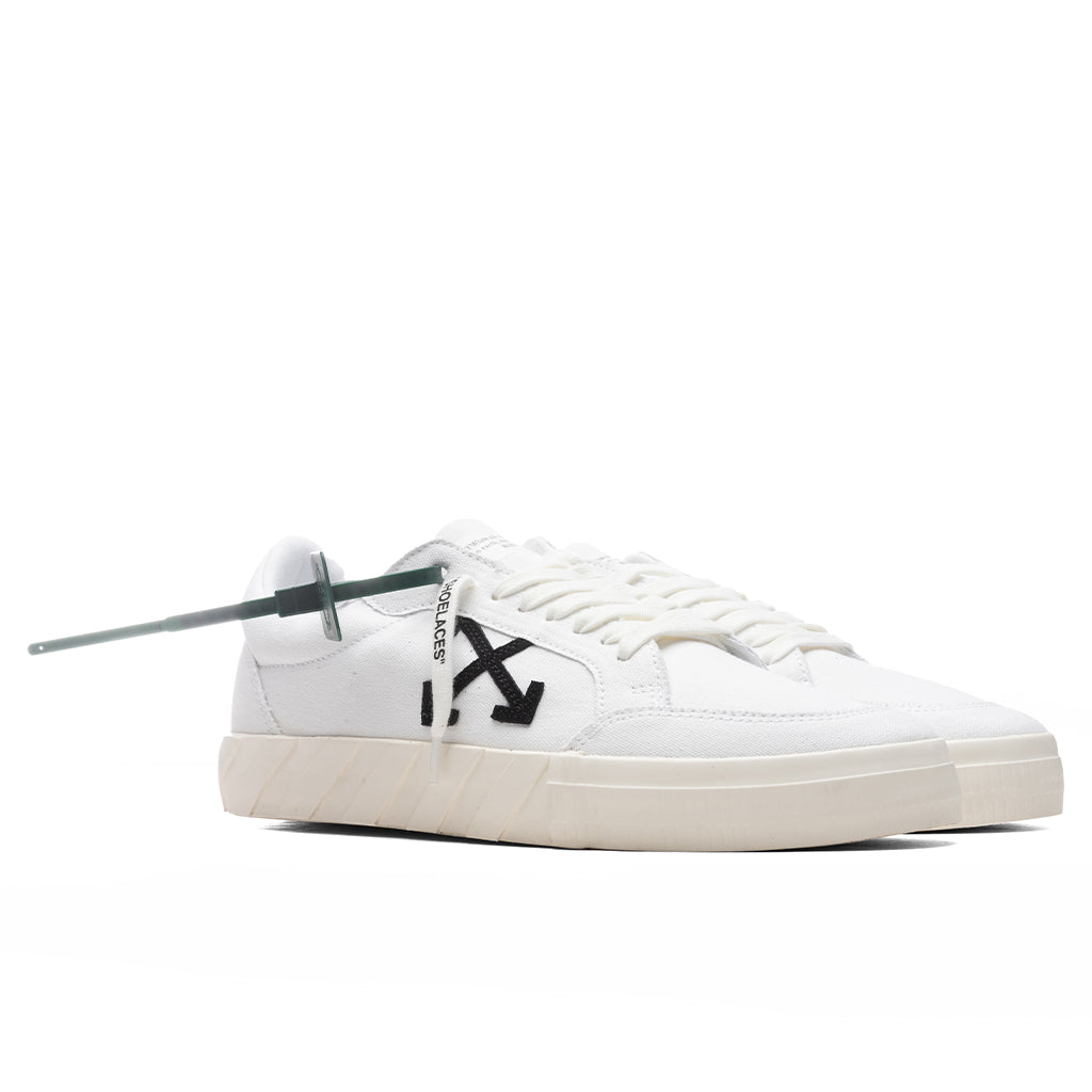 Low Vulcanized Canvas - White/Black