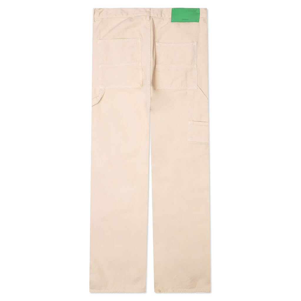 Vars Hammer Denim Flare Carpe - White/Green