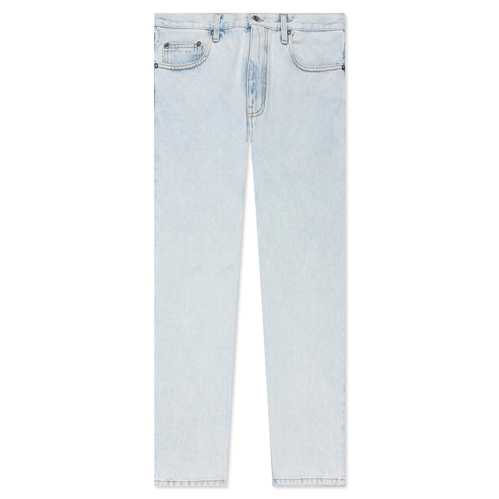 Diag Tab N Arrow Slim Jeans - Bleach Blue, , large image number null