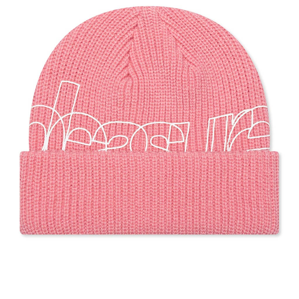 Outline Beanie - Pink