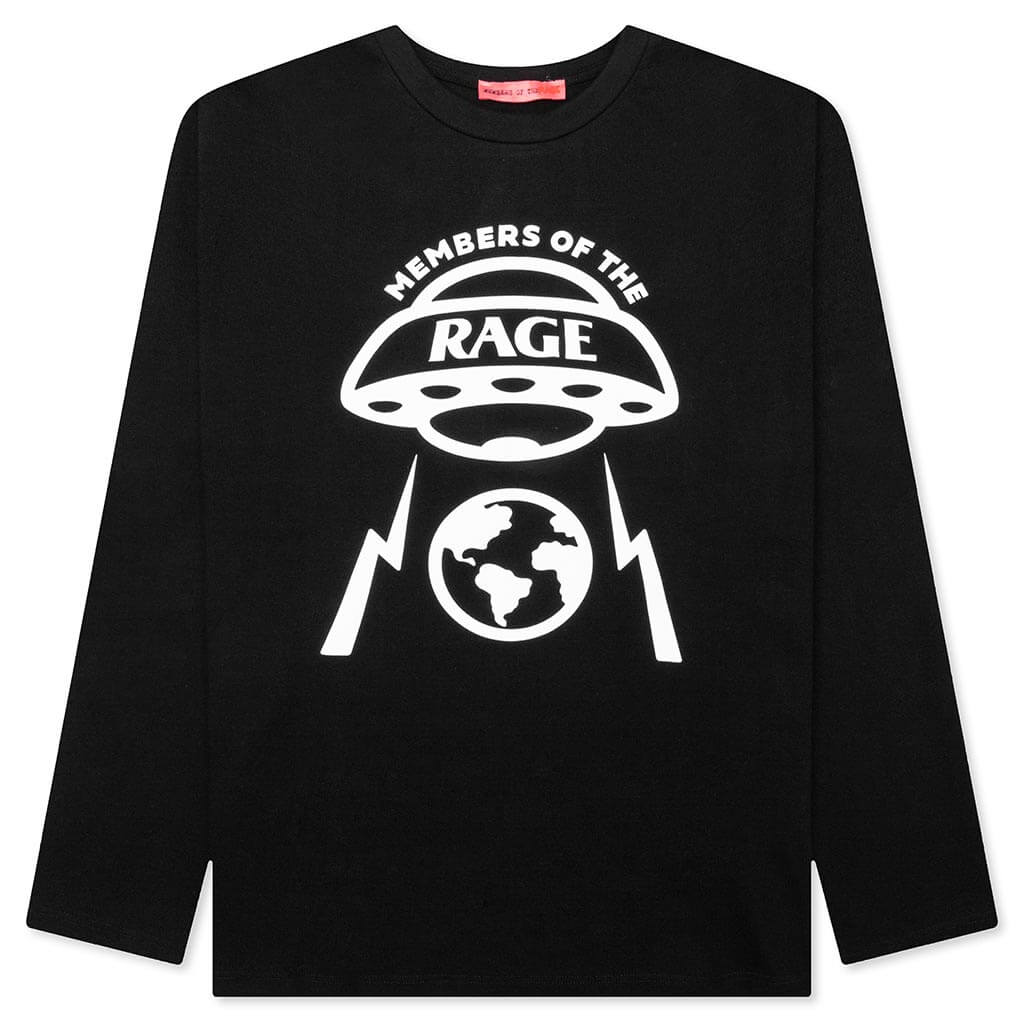 Oversized Logo L/S T-Shirt - Black, , large image number null