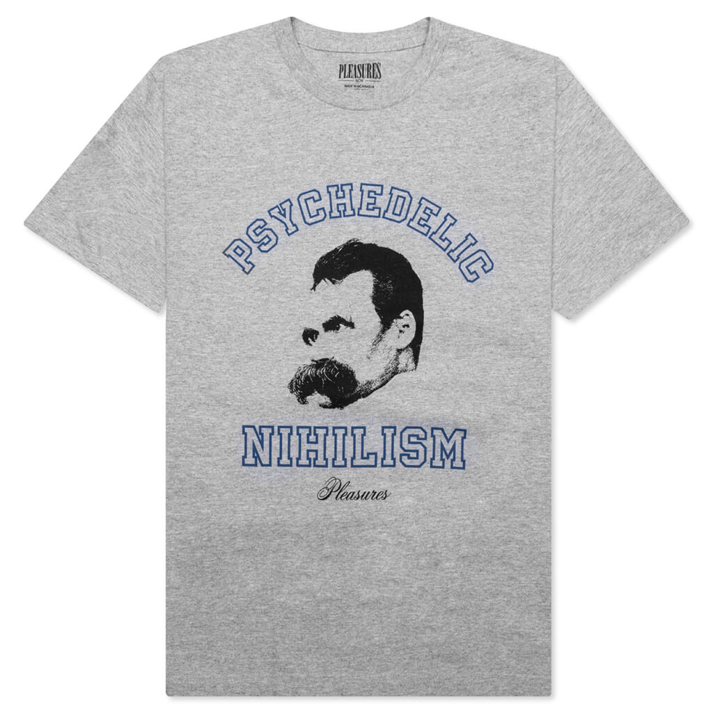 Psychedelic Nihilism T-Shirt - Heather Grey, , large image number null