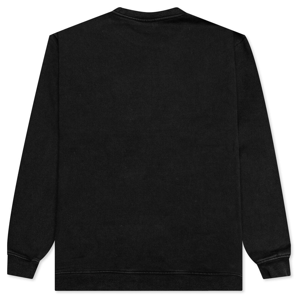 Sour Washed Crewneck - Black, , large image number null