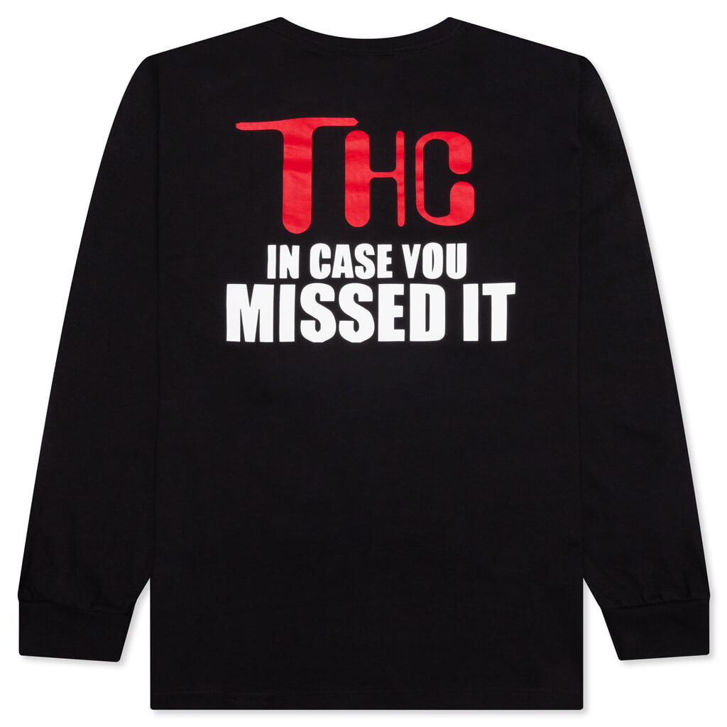 THC L/S Tee - Black