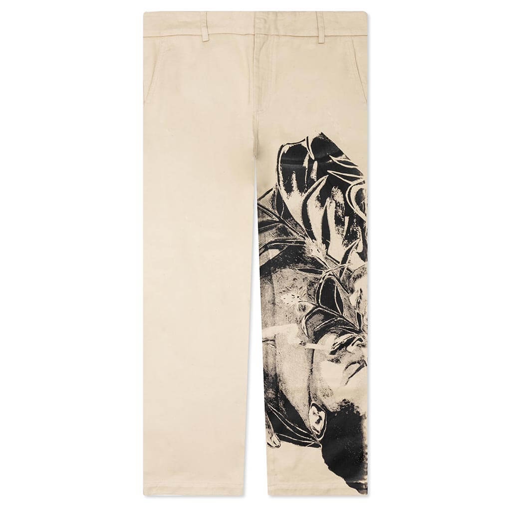 POL Print Chino Trousers - Beige, , large image number null