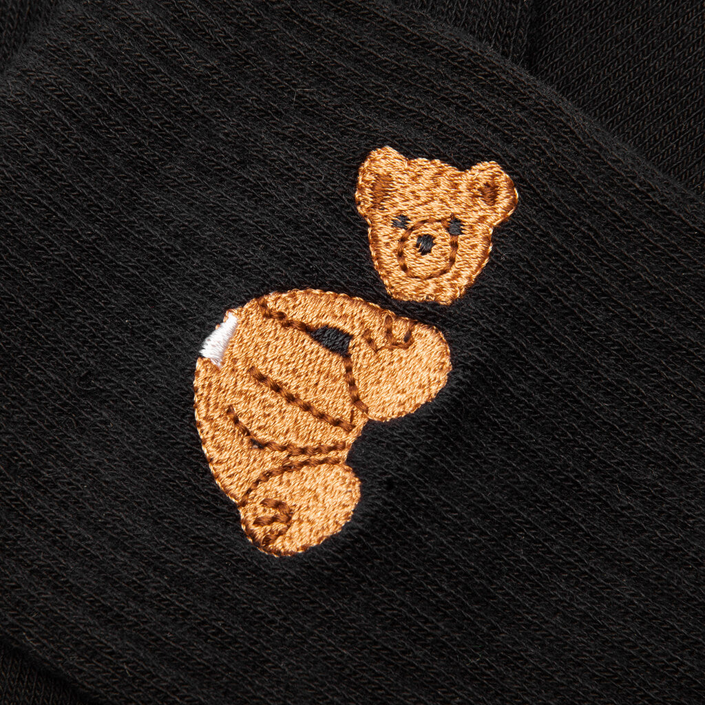 Bear Socks - Black/Brown, , large image number null