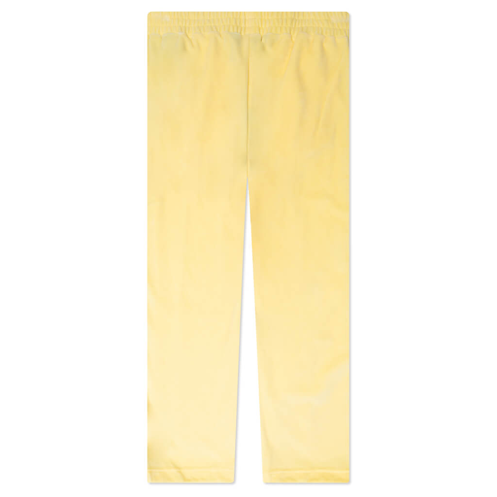 Chenille Loose Track Pants - Yellow/Off White, , large image number null