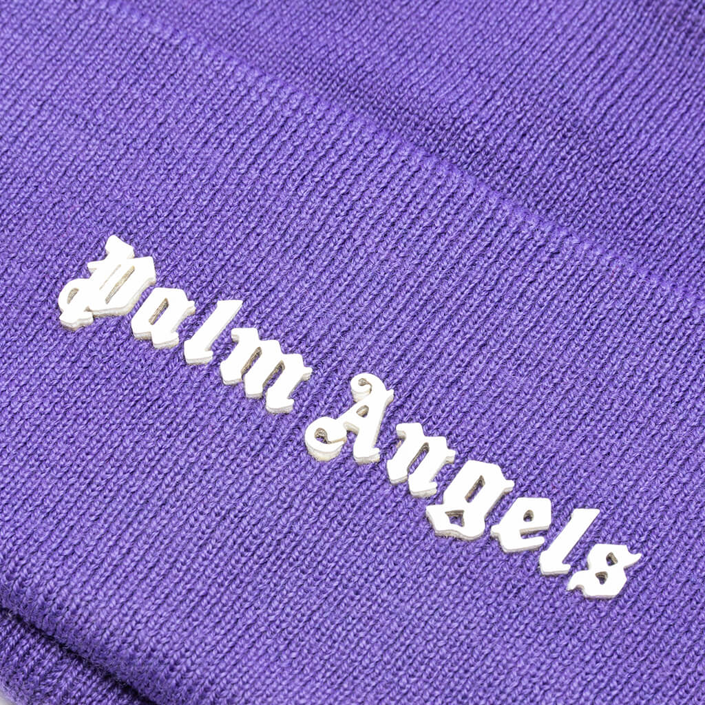 Classic Logo Beanie - Purple/White, , large image number null