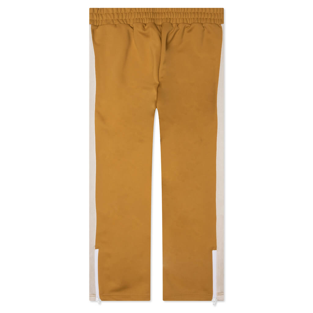 Classic Track Pants - Camel/White