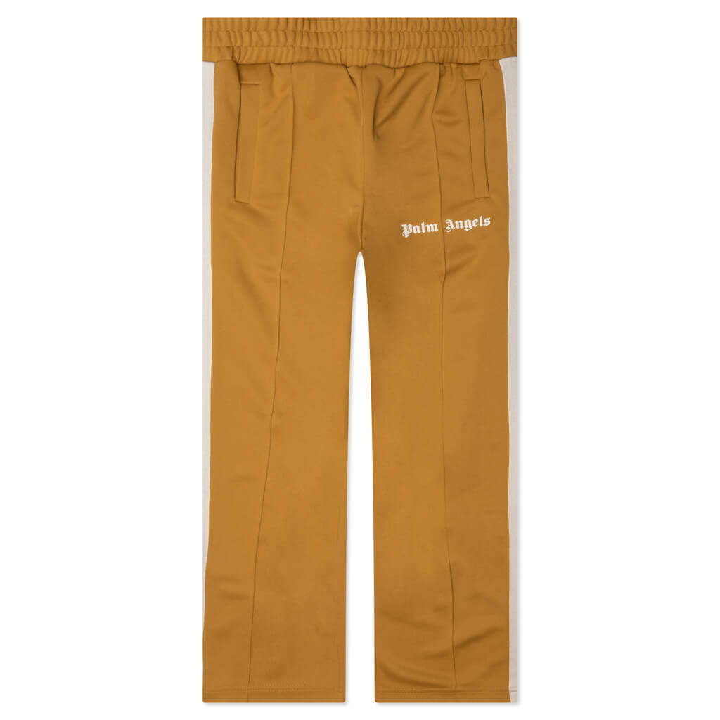 Classic Track Pants - Camel/White