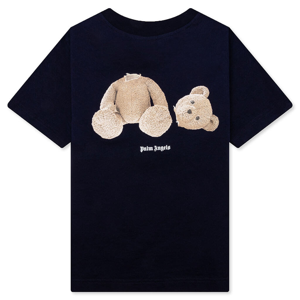 Kid's Bear T-Shirt S/S - Navy/Blue, , large image number null