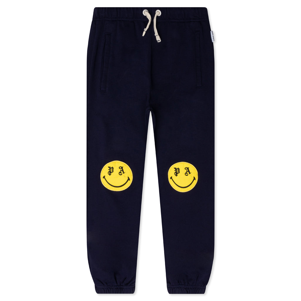Kids PA Smiley Sweat Pants - Navy/Blue