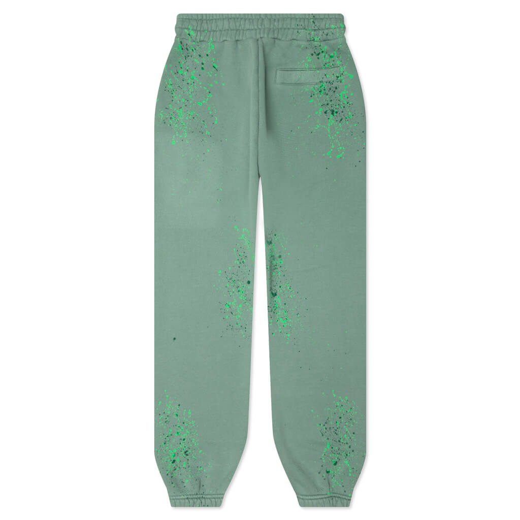 PXP Painted Sweatpants - Green/Pink