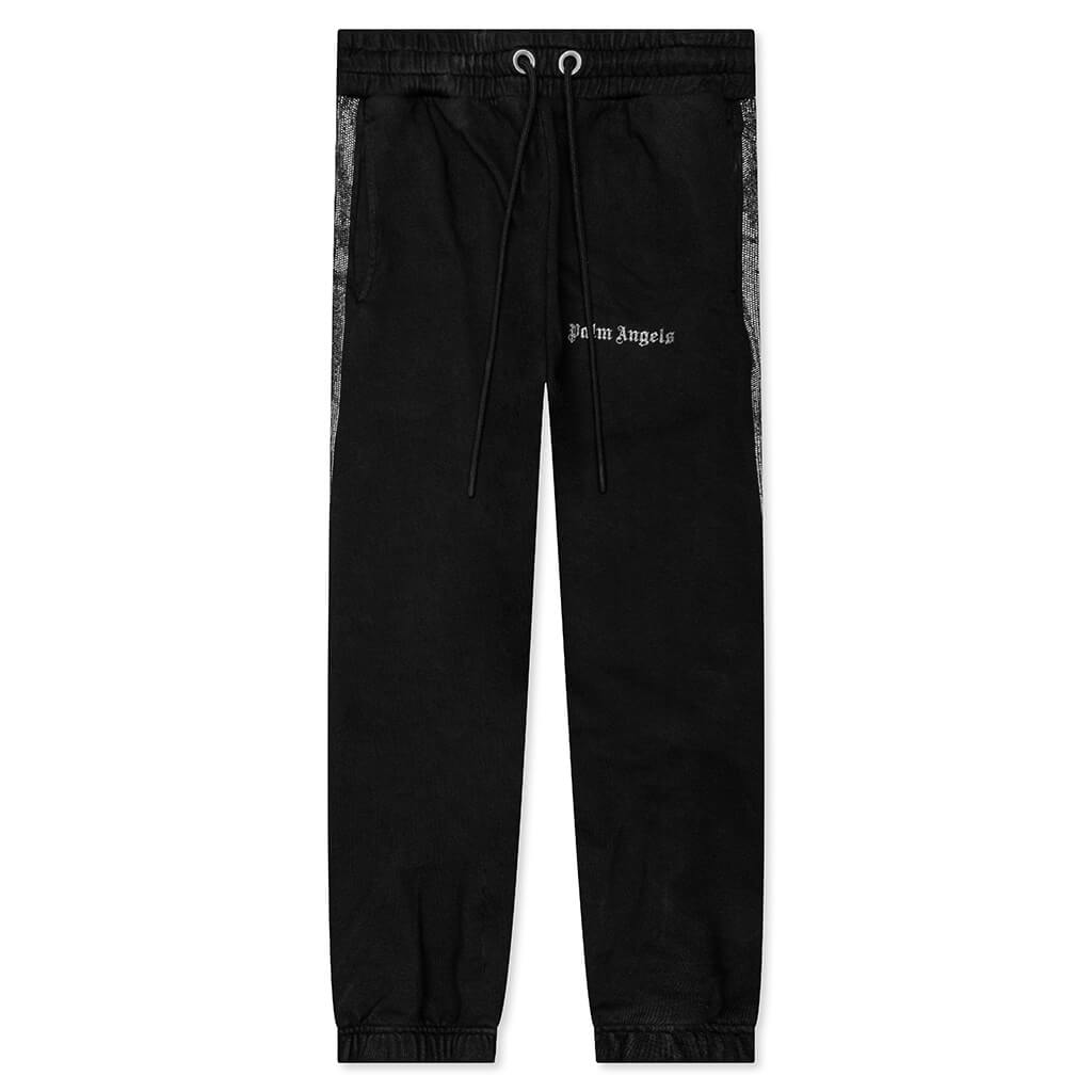 PXP Shiny Sweatpants - Black/Silver