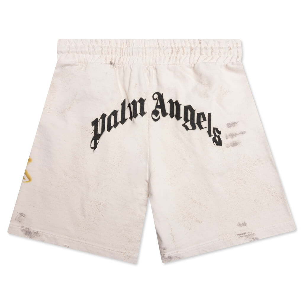 Palm Neon Sweatshorts - Off White