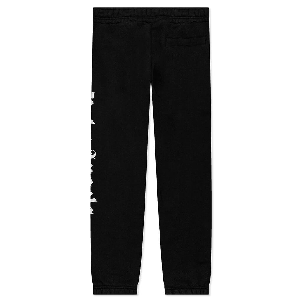 Side Logo Sweatpants - Black/White