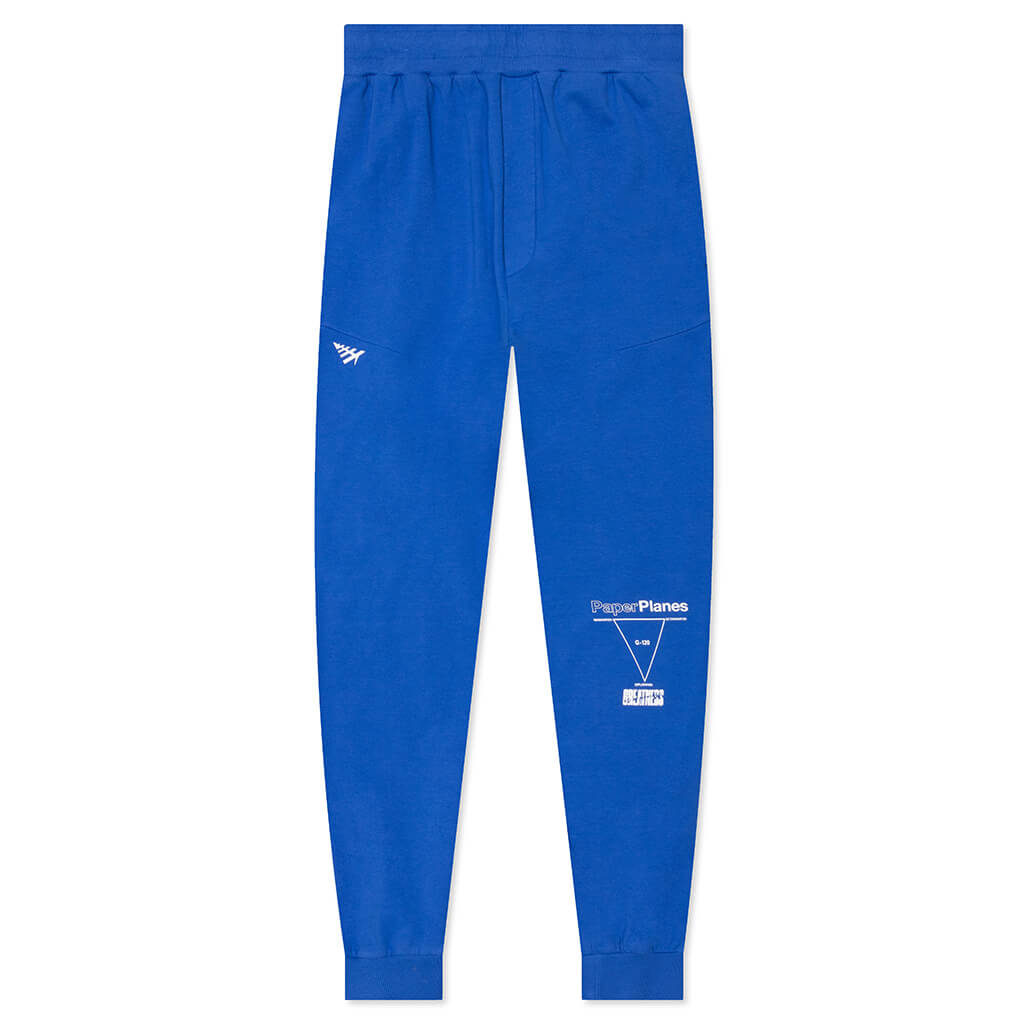 Garment Dyed Fleece Jogger - Galaxy Blue