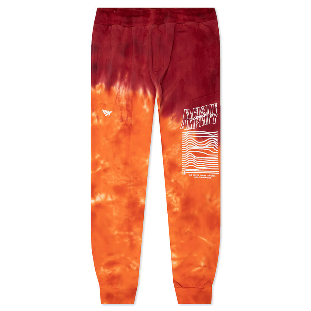 Ride Or Dye French Terry Jogger - Sunset