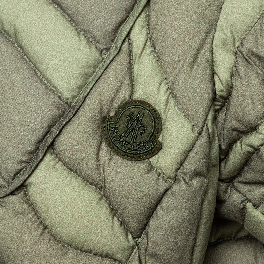 Moncler Genius x Salehe Bembury Peano Short Down Jacket - Dark Green, , large image number null