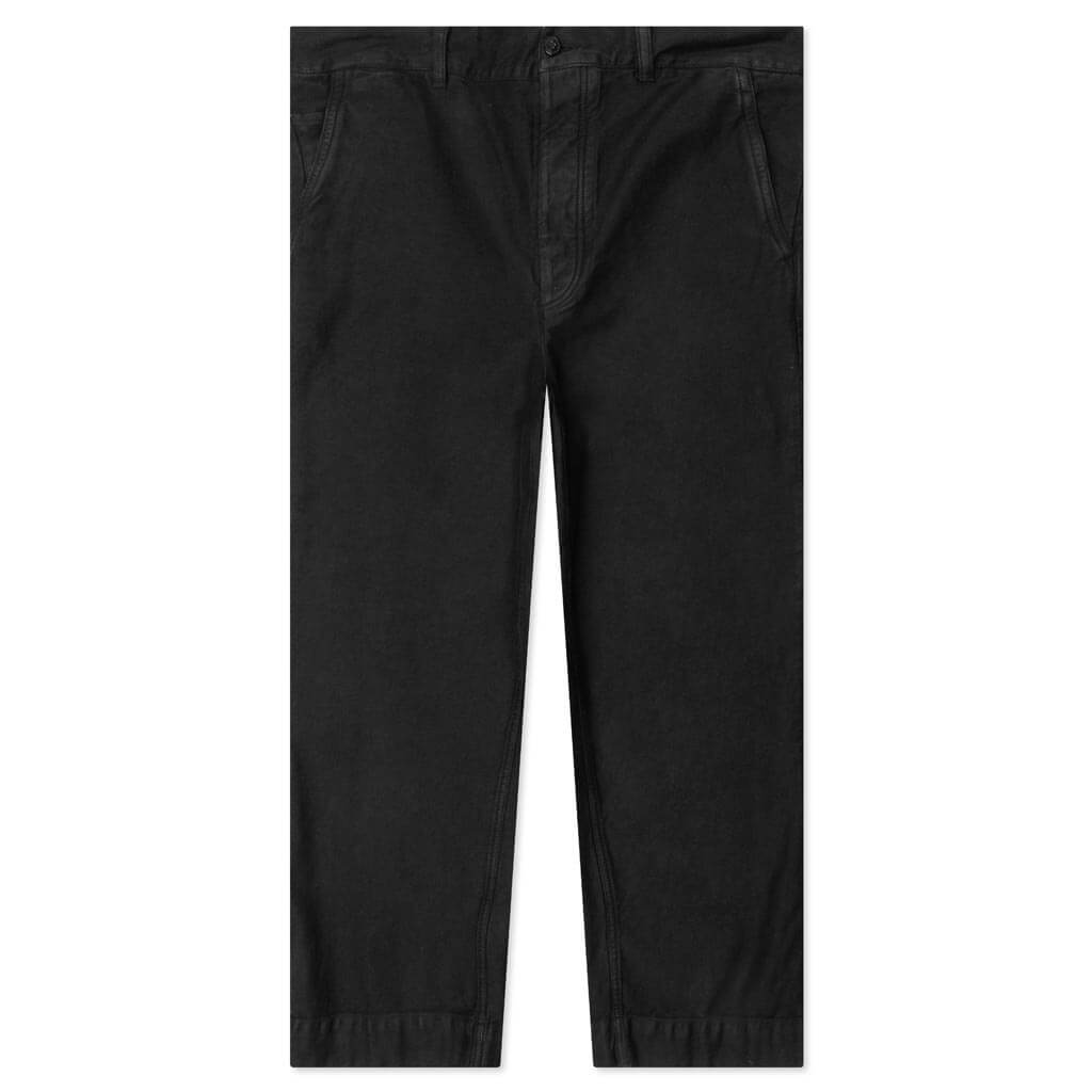 Relaxed Fitting Cotton Trousers GD 7333 M.W. - Black