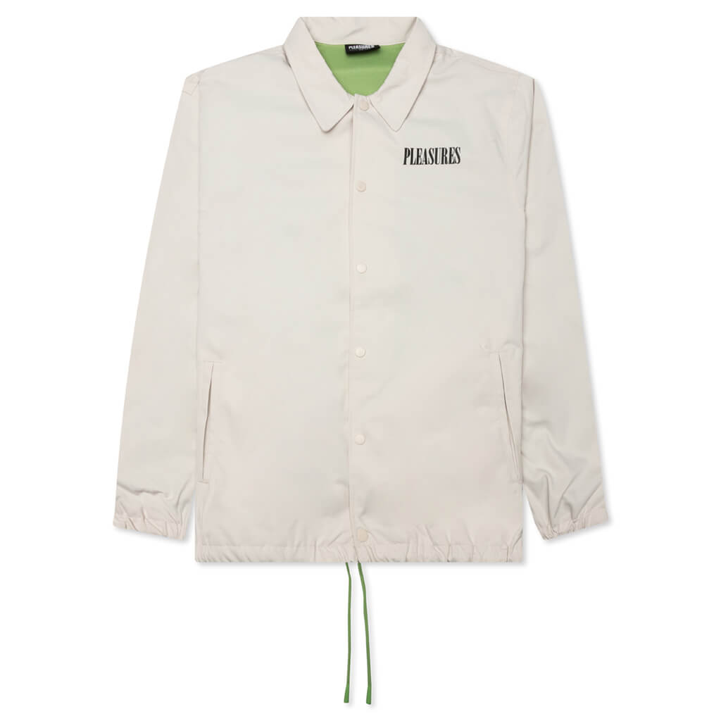 Bended Coach Jacket - Off White, , large image number null