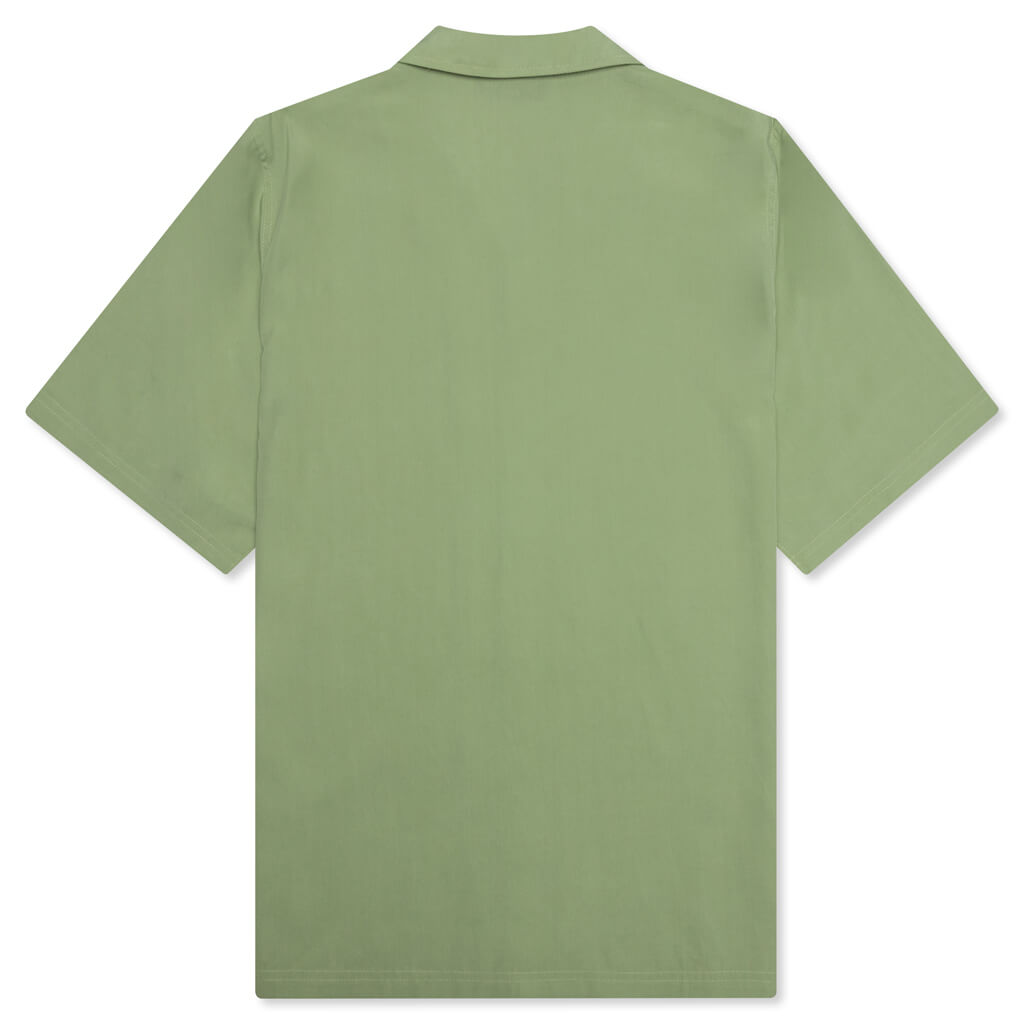 Choices Camp Collar Button Down - Green, , large image number null