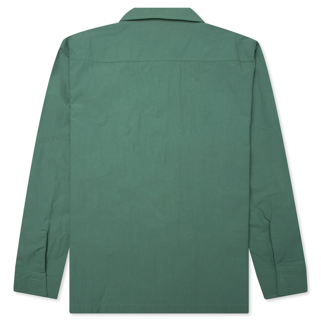 Stare Longsleeve Overshirt - Teal, , large image number null