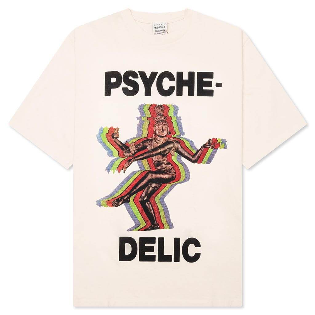 Psyche-Delic Tee - Natural, , large image number null