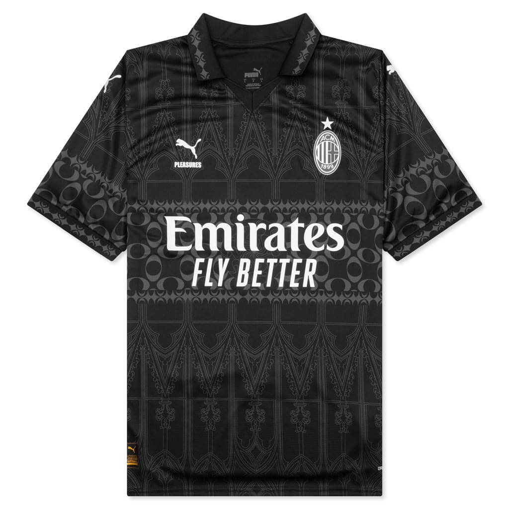 Puma AC Milan x Pleasures Jersey Replica - Black/Asphalt